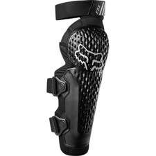 Fox Racing Titan Race Ginocchiere/Shin Pads MTB MX Downhill Moto Protezioni Nuove