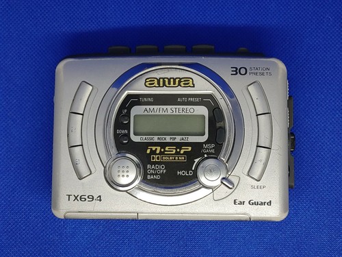 Aiwa walkman radio fm - walkman,