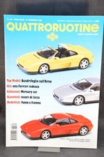 QUATTRORUOTINE N° 181 RIVISTA DI MODELLISMO ANNO 1993 FERRARI 348 TB HERPA