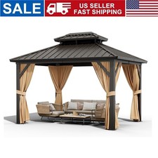 10x12ft Hardtop Metal Gazebo