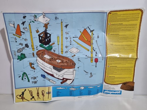Playmobil 3551 vecchio manuale