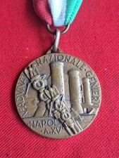 Medaglia ANAG Ventennio WW2 ADUNATA Nazionale GENIERI Napoli A.XV 1937 Fascismo