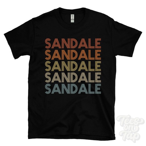 Sandalo ripetuto stile retrò - sandalo,
