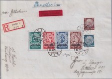 Germania Reich 1934: Foglietti S. Elisabetta soprastampati (BF2)  (437/s10)