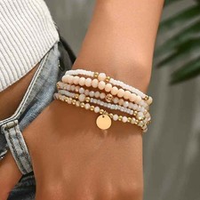 Set Di 5 Braccialetti Fantasia