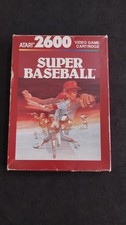 SUPER BASEBALL CX26152P ATARI 2600 AMERICANO USATO COMPLETO