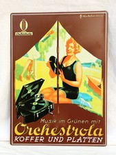 TARGA DECORATIVA "Orchestrola"