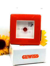 PULSANTE EMERGENZA 120X120X50 CENTRALINO IP55 GW42201 vetro frangibile
