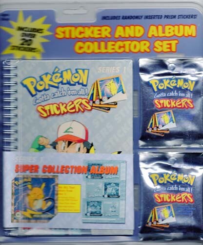 Set adesivi pokemon serie - pokemon, 1