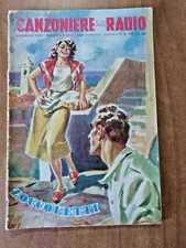 CANZONIERE della RADIO n. 181 (gennaio 1952) ZOCCOLETTI
