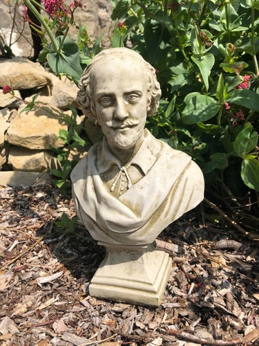 Statua pietra busto - in,