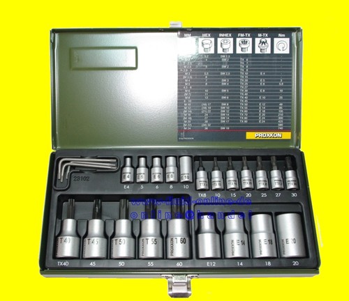 Proxxon 23102 torx set - proxxon, dadi