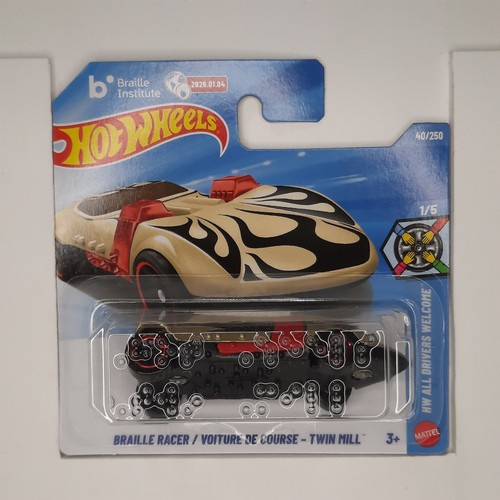 Hot wheels mattel 2026 braille - hot,