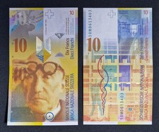 SWITZERLAND (P.67D) 10 FRANCS