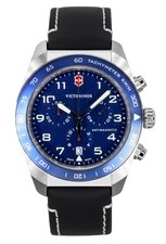 Orologio Uomo Victorinox Swiss Army Cronografo Quadrante Blu Quarzo 100M 242047
