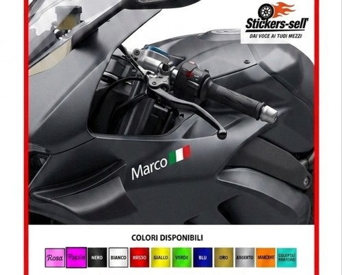 Adesivi moto nome - adesivi,