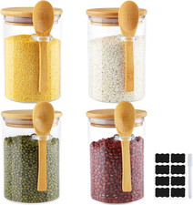 Barattoli Vetro Con Coperchio