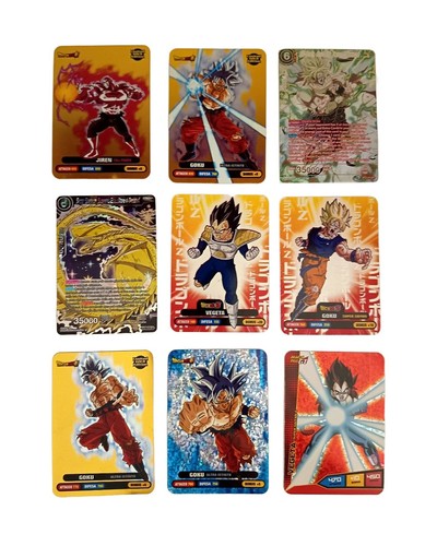 Lotto carte dragon ball - dragon,