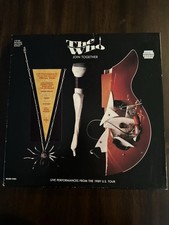 THE WHO - JOIN TOGETHER 1989 US Tour 2 CD Box Set & 8 page Concert Book 1990 MCA