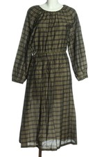 H&M Maxi abito Donna Abito Taglia IT 42 cachi-nero stile casual