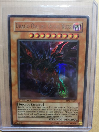 Drago oscuro occhi rossi - oscuro,