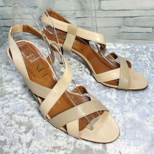 Fendi mules punta aperta pelle - aperta,