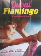 Affiche DUBAI FLAMINGO. 120x160 cms. Vanessa Paradis