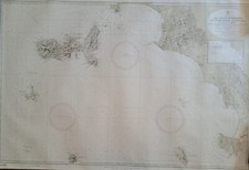 Da Piombino all'Argentario. Carta nautica n.5 Ist. Idrografico Genova 1966