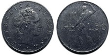 50 Lire 1958 BB - R
