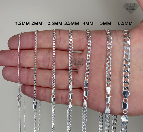 Collana catena cordino - , argento