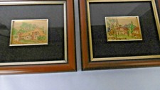 2 Quadri Con Miniature Su