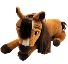 DreamWorks SPIRIT UNTAMED Equitazione Free Grande 20" Peluche Cavallo Sdraiato 