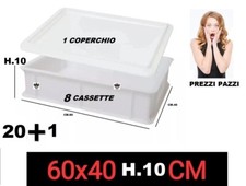 20 PEZZI CASSETTA + COP 60x40