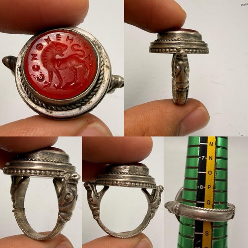 Anello romano vintage argento - anello,