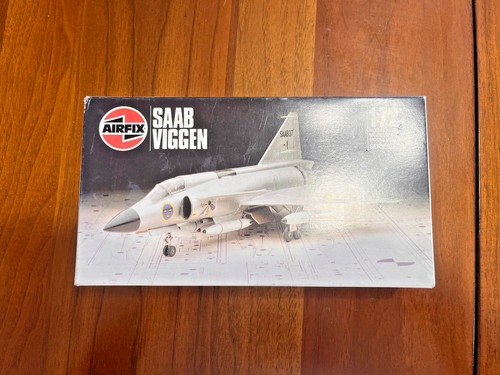 Airfix model saab viggen - saab,