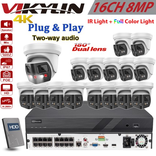 Vikylin 16ch 16poe nvr 8mp - vikylin,