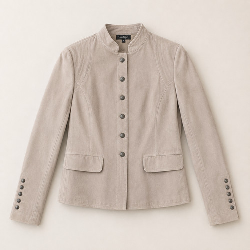 Conbipel giacca stile militare - stile,