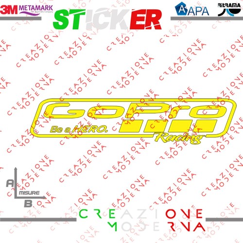 Adesivo sticker logo gopro - adesivo,