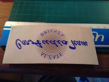 VINTAGE STICKER STICKER kleber