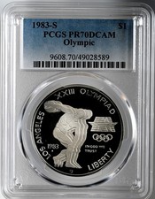 1983-S $1 OLIMPIC PROOF