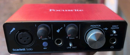 Focusrite scarlett solo 3rd - scarlett,