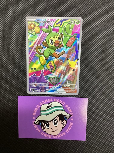 Carte pokémon ouistempo - pokémon,