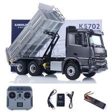 US STOCK 1:14 5702 Nuovo 2.4G RC Sollevamento Elettrico Dumper 6WD Rimorchio Ribaltabile Motore Suono