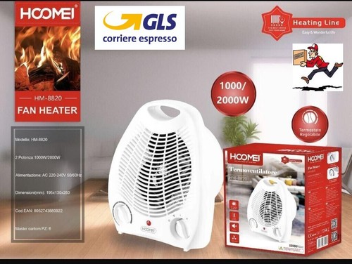 Stufa stufetta elettrica 2000w - elettrica,
