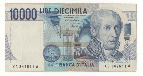 10000 lire volta serie - 10000,