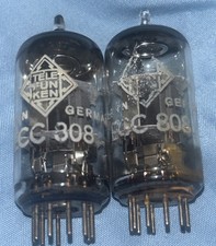 NOS Telefunken abbinato ECC808