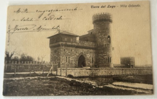Cartolina torre del lago - di,