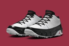 Jordan 9 Retro Low Golf Bianco