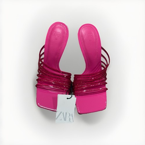 Sandali con tacco zara - zara, taglia