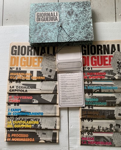 Giornali guerra 1939 1949 - di, 1939-1949